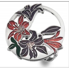 SCARF RING LILLIES